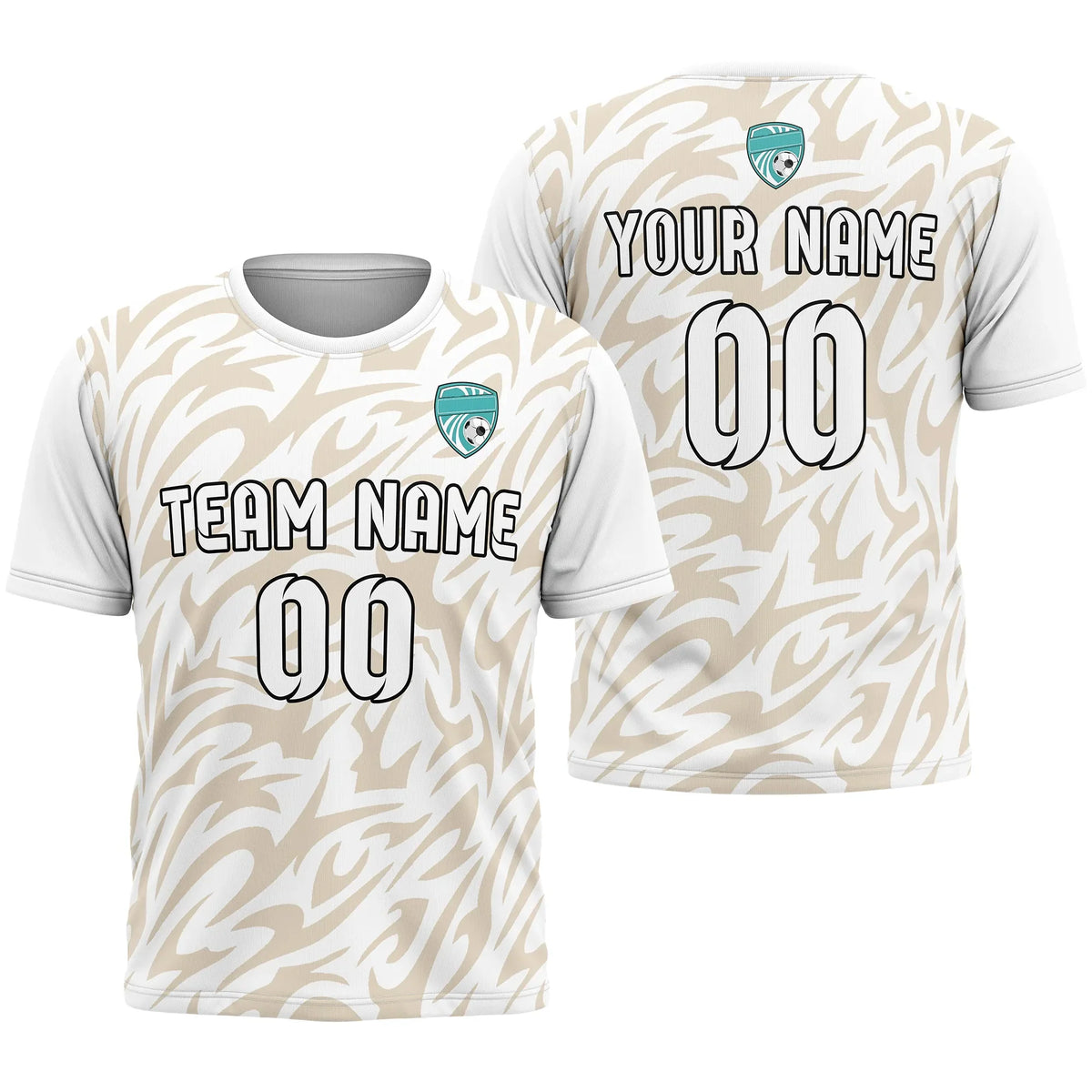 Custom Camo D3 Soccer Jersey Personalized Football Uniform with Name & Number