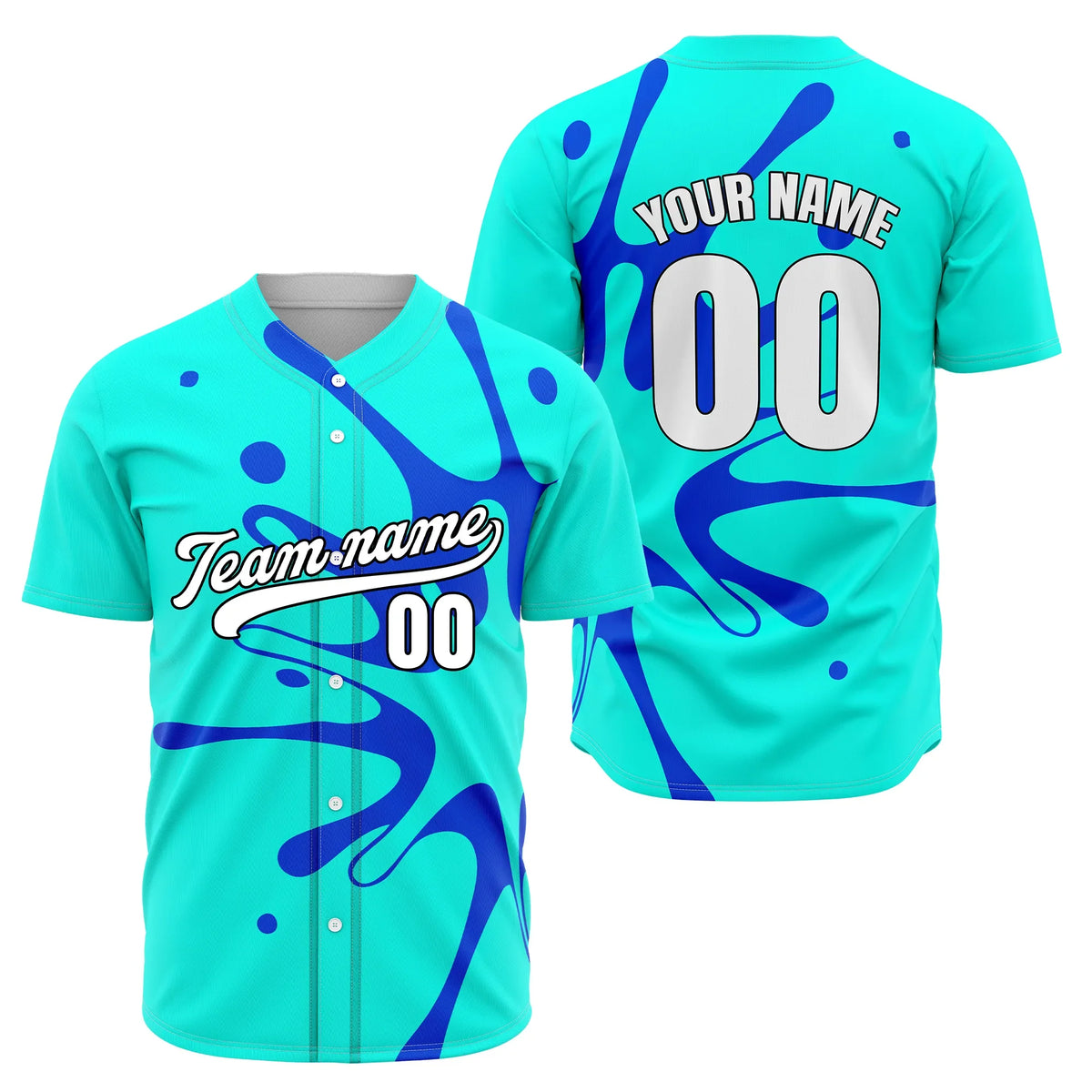 Custom Paint Surge Black Sports Jersey Personalized Uniform with Name & Number