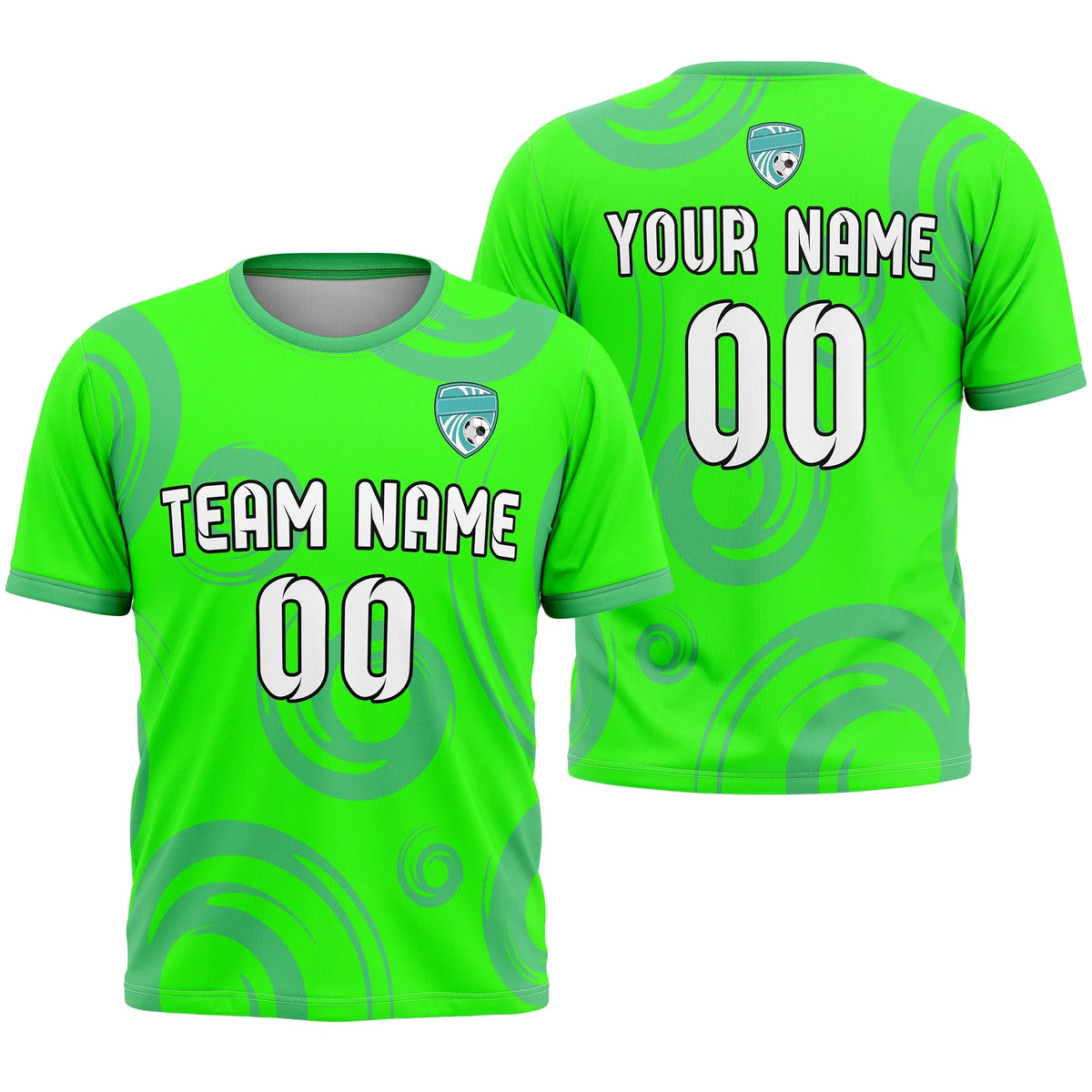 Custom Abstract Pattern D1 Soccer Jersey Personalized Football Uniform with Name & Number