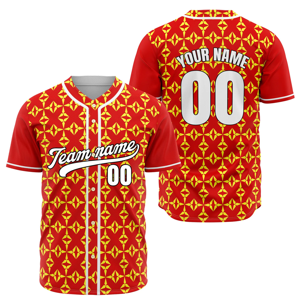 Custom Royal Lattice Baseball Sports Jersey Personalized Uniform with Name & Number