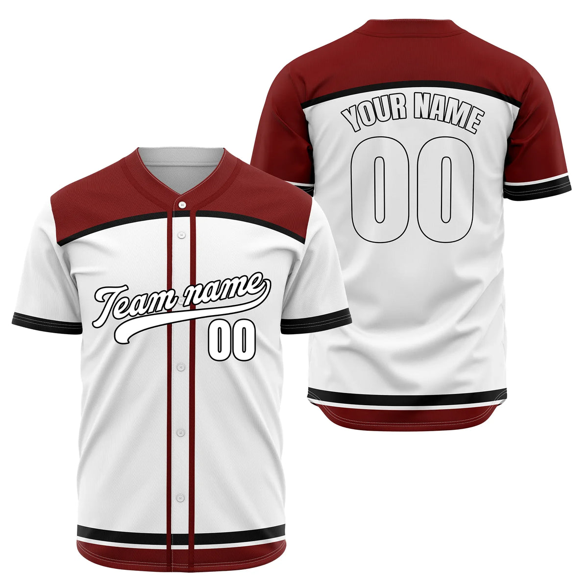 Custom Strike Sweep Baseball Sports Jersey Personalized Uniform with Name & Number