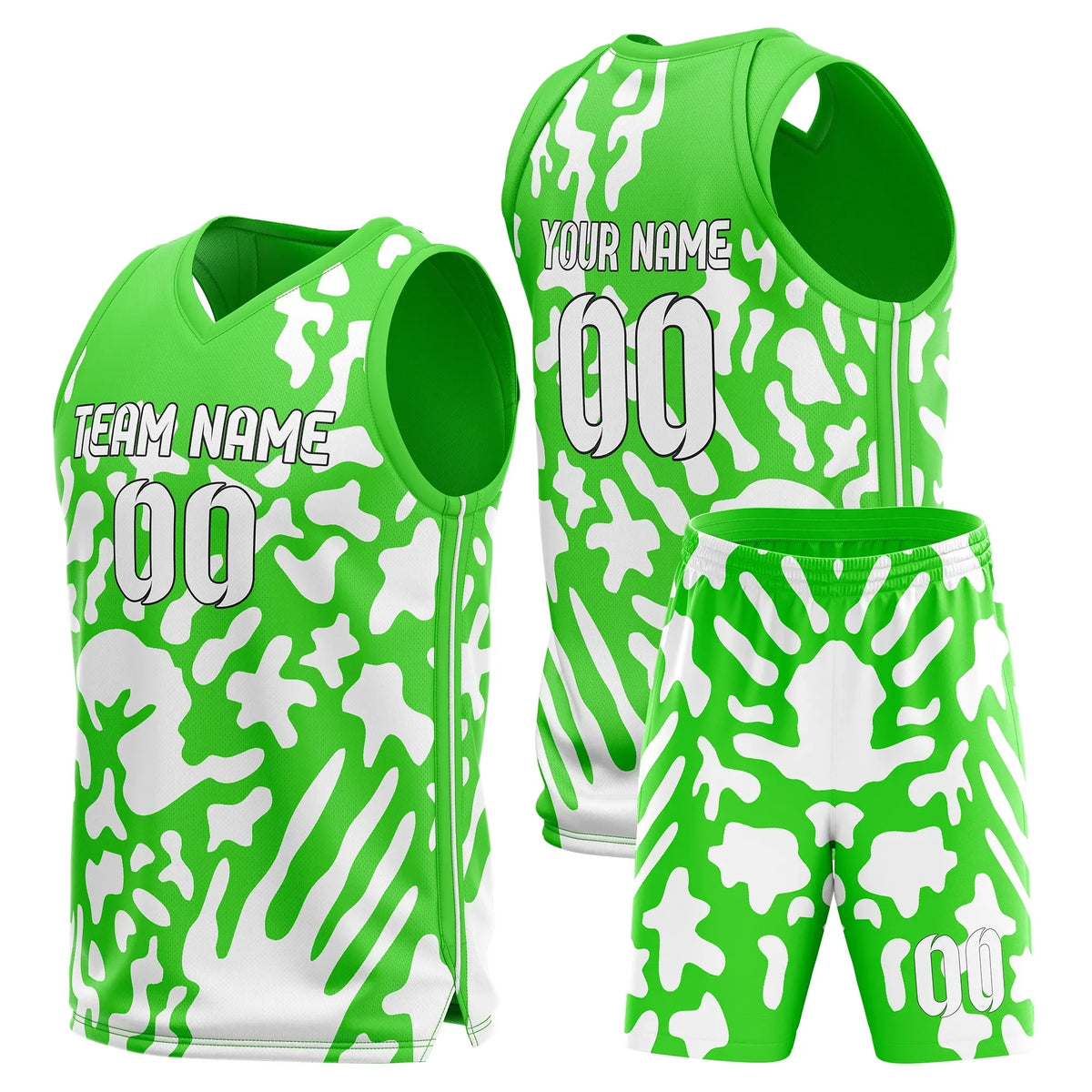 Custom Graphti Pattern Sets Golden Terrain Sports Jersey Personalized Uniform with Name & Number