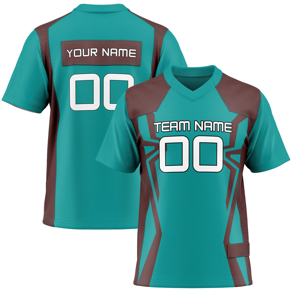Custom Classic Style D4 Flag Football Jersey Personalized Uniform with Name & Number