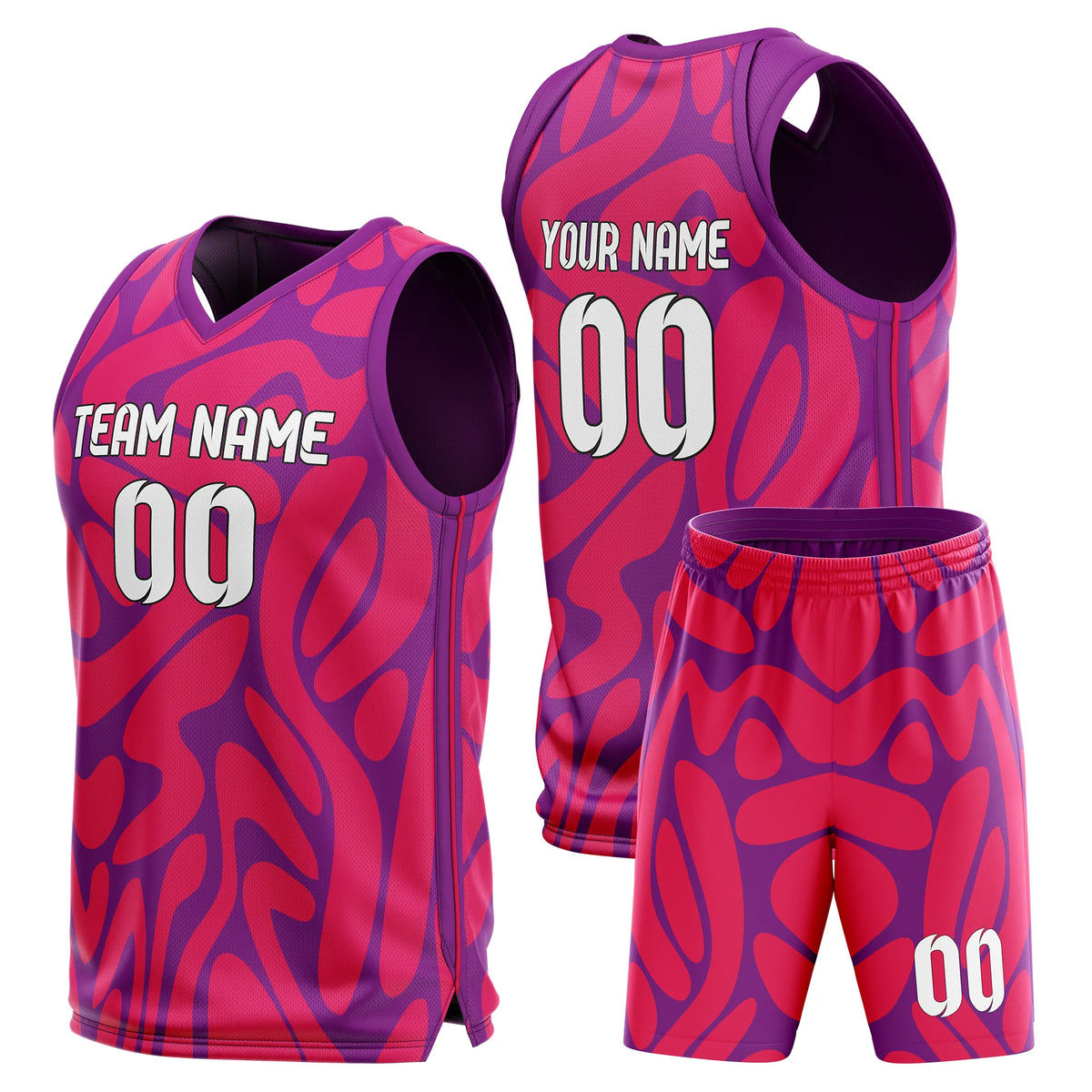 Custom Graphti Pattern Sets Prime Safari Sports Jersey Personalized Uniform with Name & Number
