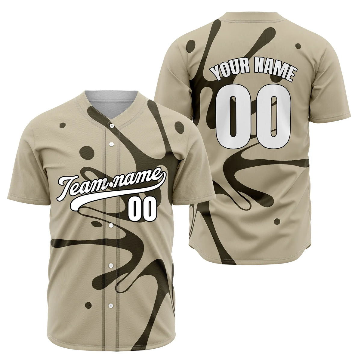 Custom Personalized D1 Gradient Fashion Flag Football Jersey with Name, Number & Team Logo