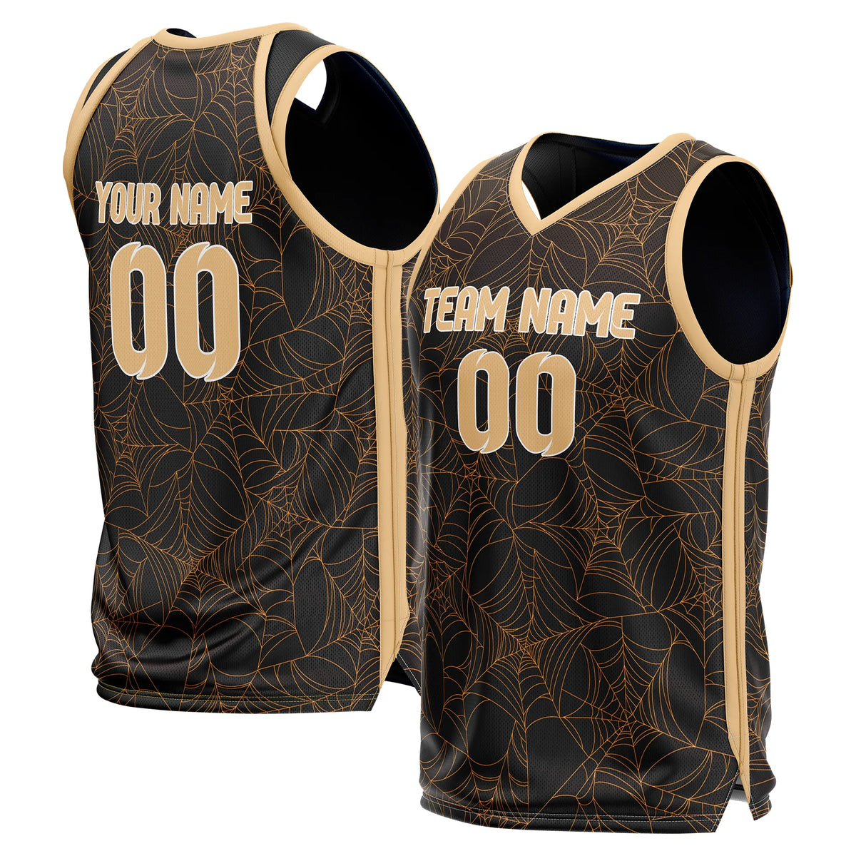 Custom Basketball SpiderWeb Sports Jersey Personalized Uniform with Name &amp; Number