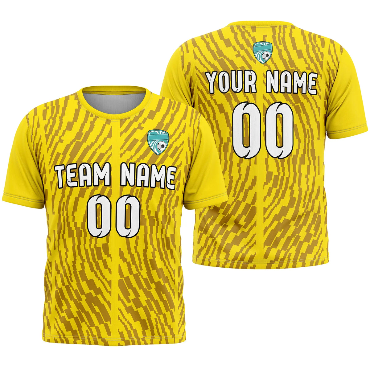 Custom Graffiti Pattern D3 Soccer Jersey Personalized Football Uniform with Name & Number