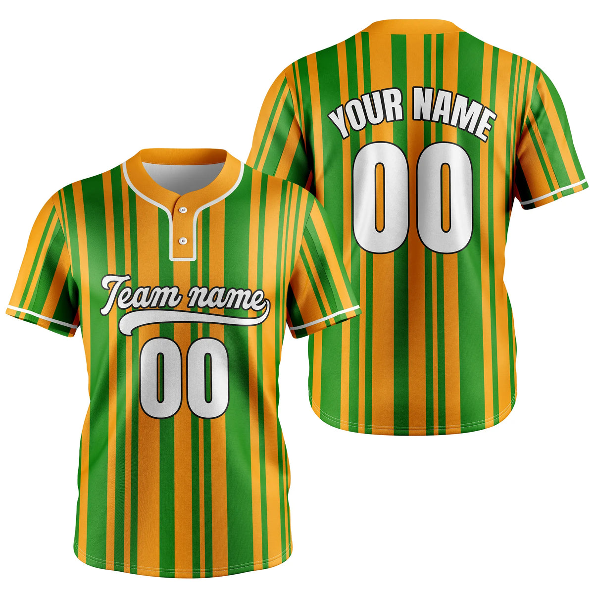 Custom Victory Stripes Baseball Aqua Sports Jersey Personalized Uniform with Name & Number