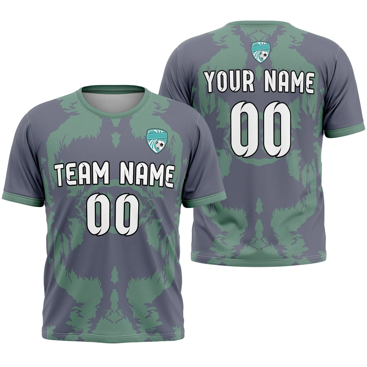 Custom Abstract Pattern D5 Soccer Jersey Personalized Football Uniform with Name & Number