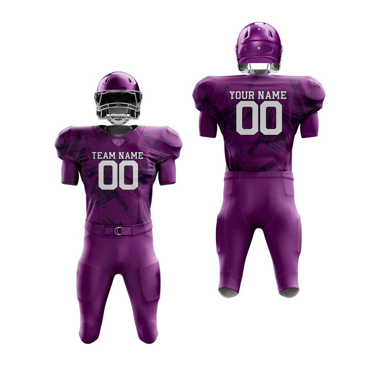 Custom Personalized D4 Drift Fashion American Football Jersey with Name, Number & Team Logo