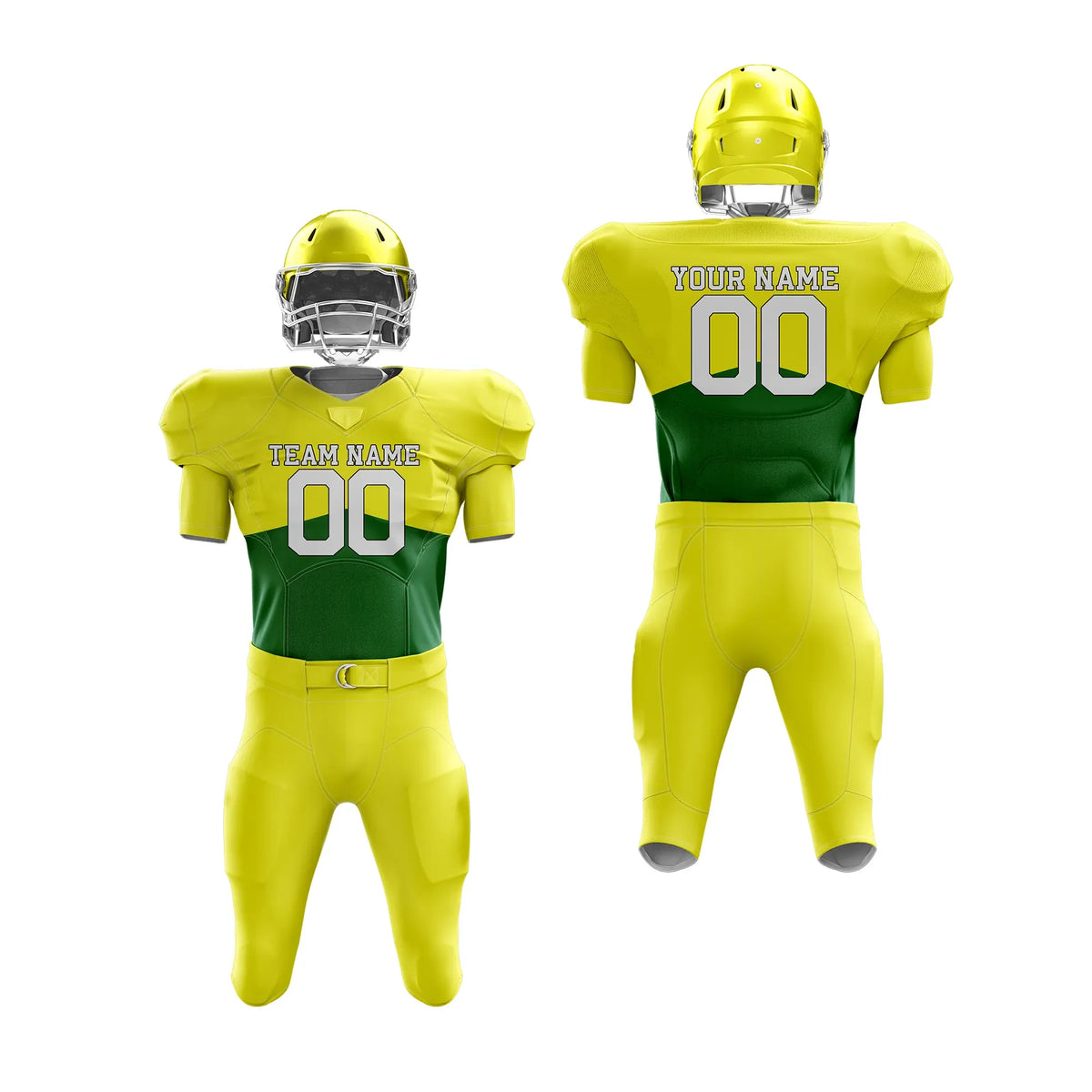 Custom Personalized D5 Split Fashion American Football Jersey with Name, Number & Team Logo