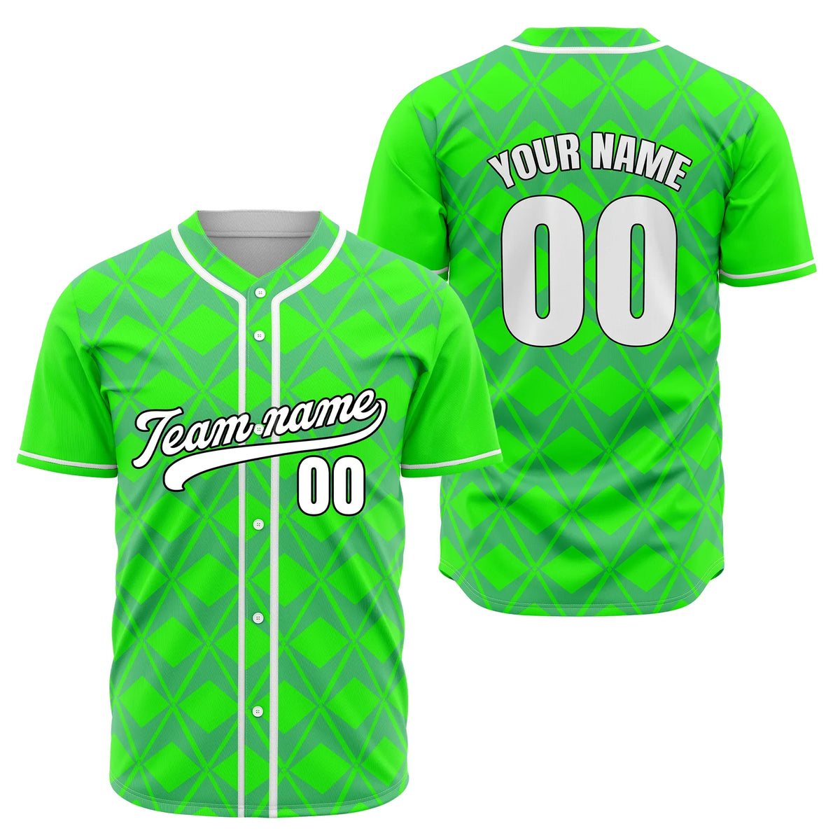Custom Prism Strike Baseball Sports Jersey Personalized Uniform with Name & Number