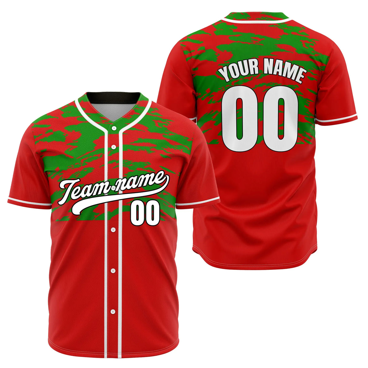Custom Split Motion Baseball Sports Jersey Personalized Uniform with Name & Number
