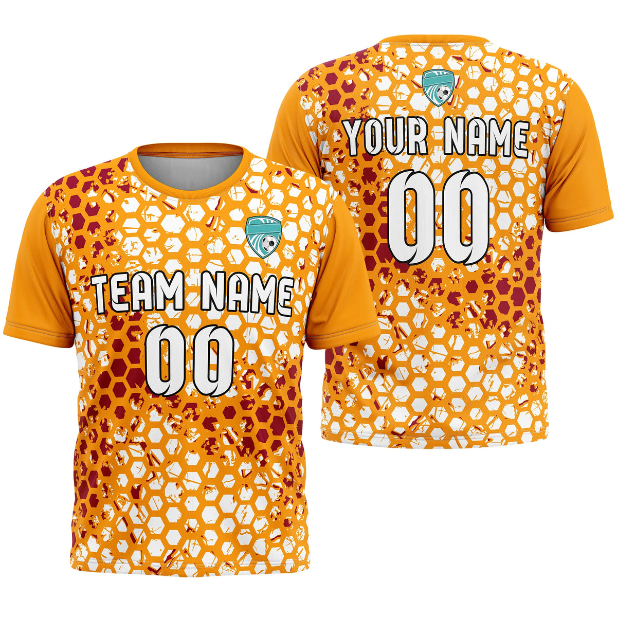 Custom R-Full Pattern D1 Soccer Jersey Personalized Football Uniform with Name & Number
