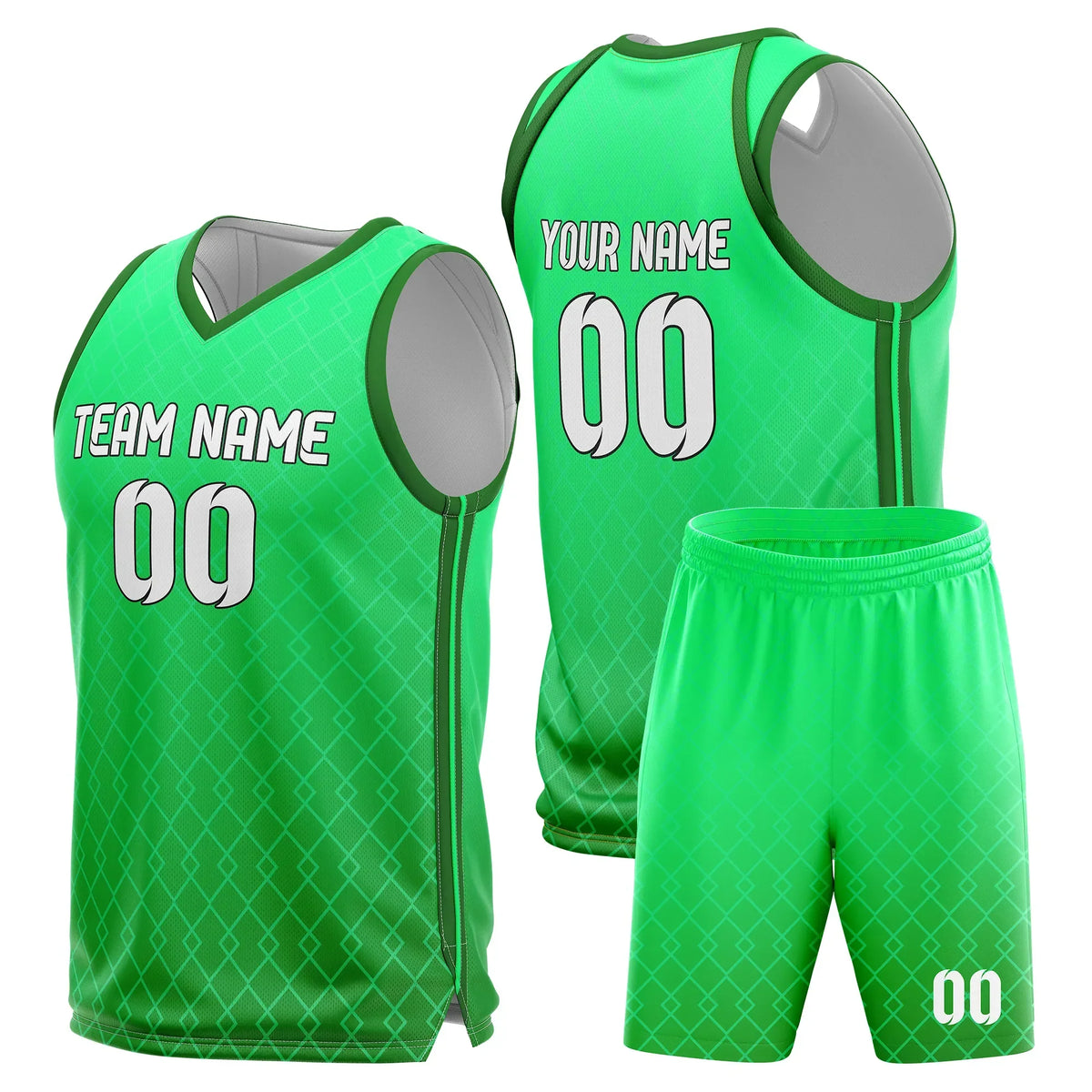 Custom Gradient Fashion Set Fade Sports Jersey Personalized Uniform with Name & Number