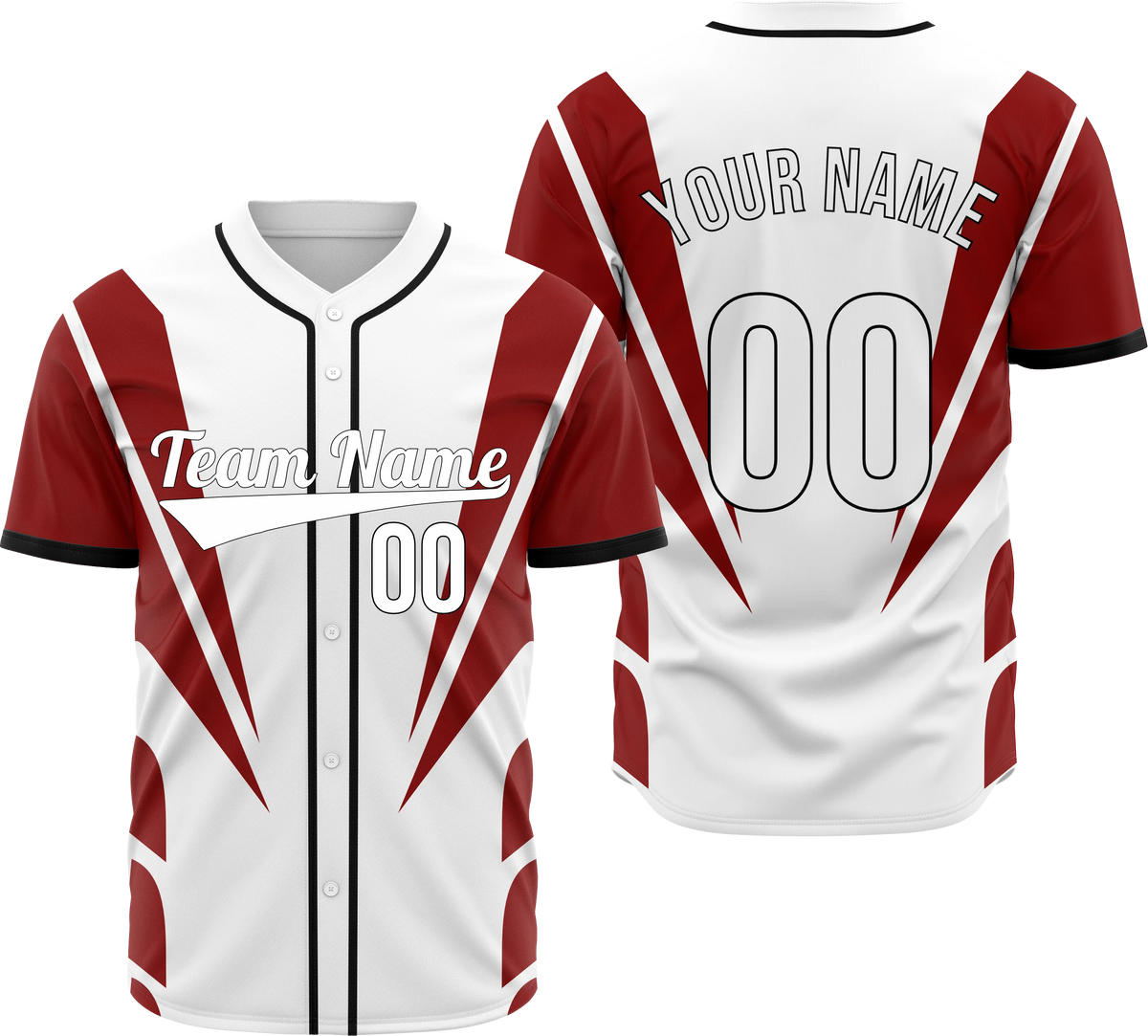 Custom Curve Connect Baseball Sports Jersey Personalized Uniform with Name & Number