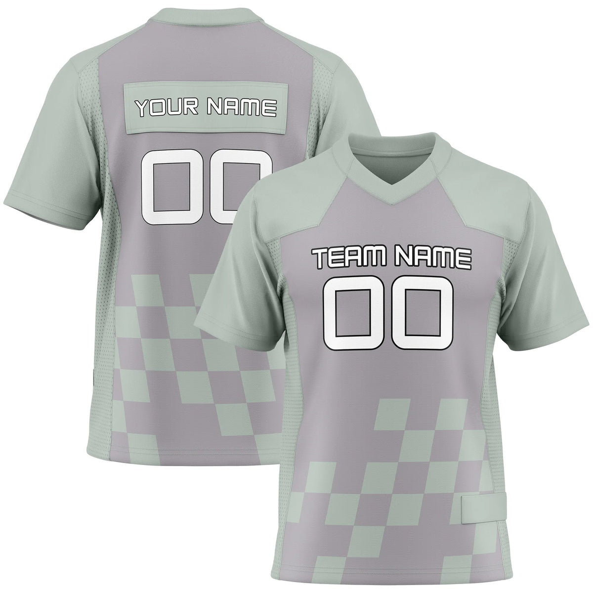 Custom Classic Style D2 Flag Football Jersey Personalized Uniform with Name & Number