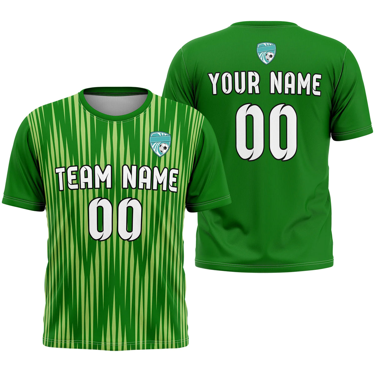Custom Strip Fashion D1 Soccer Jersey Personalized Football Uniform with Name & Number (Copy)
