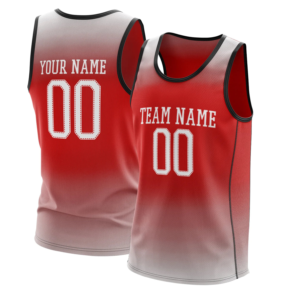 Custom Gradient fashion top Victory Fade Sports Jersey Personalized Uniform with Name & Number