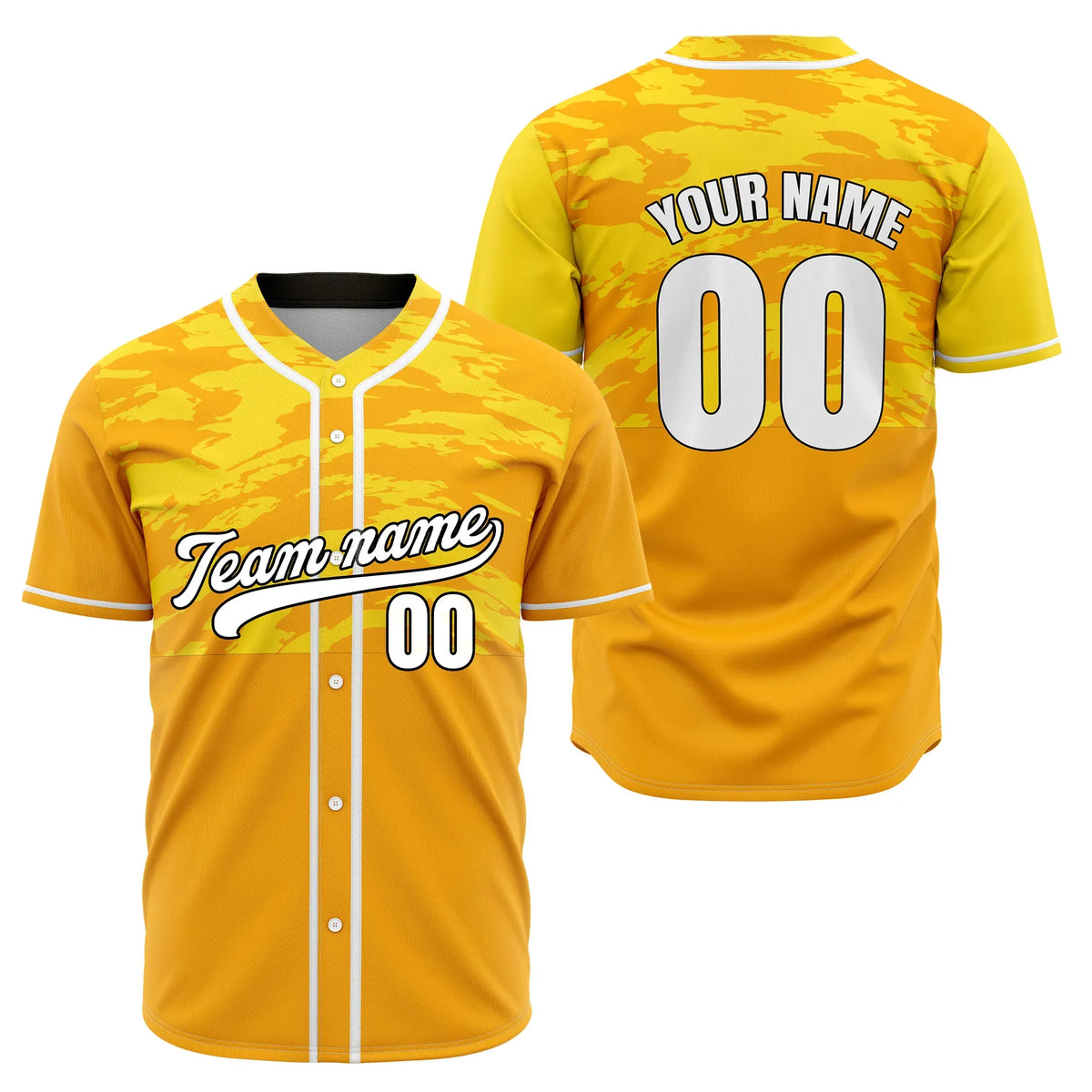 Custom Split Motion Baseball Sports Jersey Personalized Uniform with Name & Number