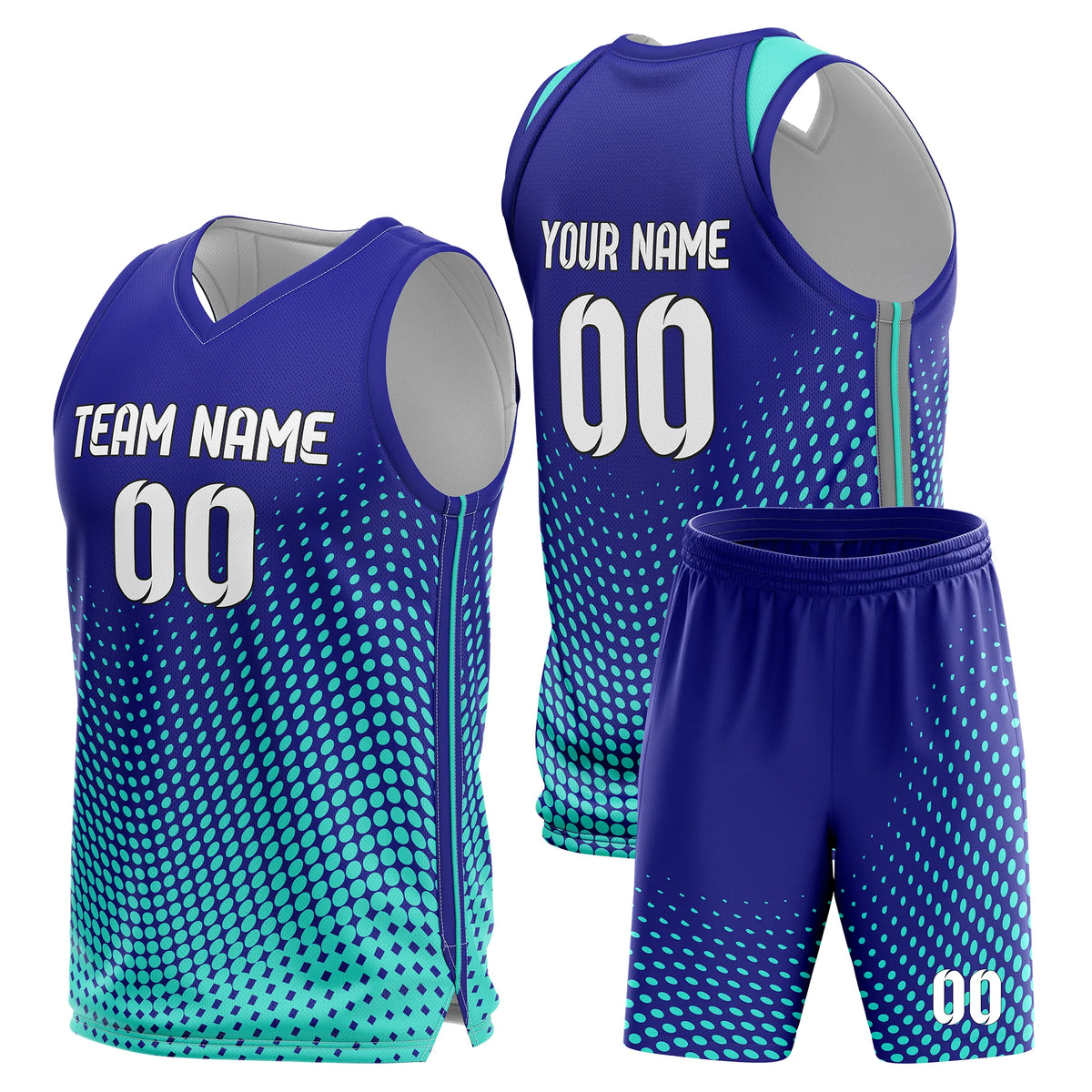 Custom Gradient Fashion Set Prime Gradient Sports Jersey Personalized Uniform with Name & Number