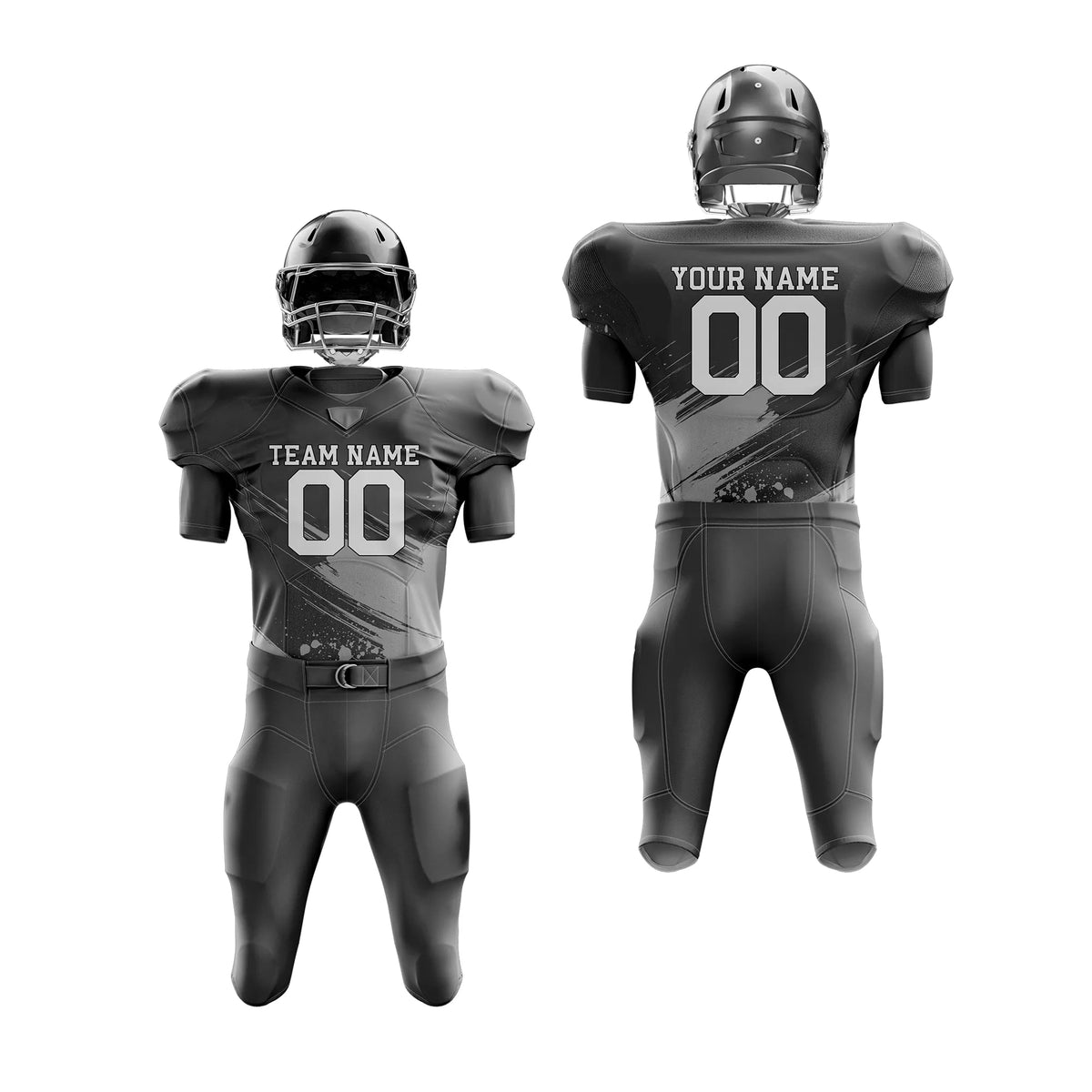 Custom Personalized D2 Drift Fashion American Football Jersey with Name, Number & Team Logo