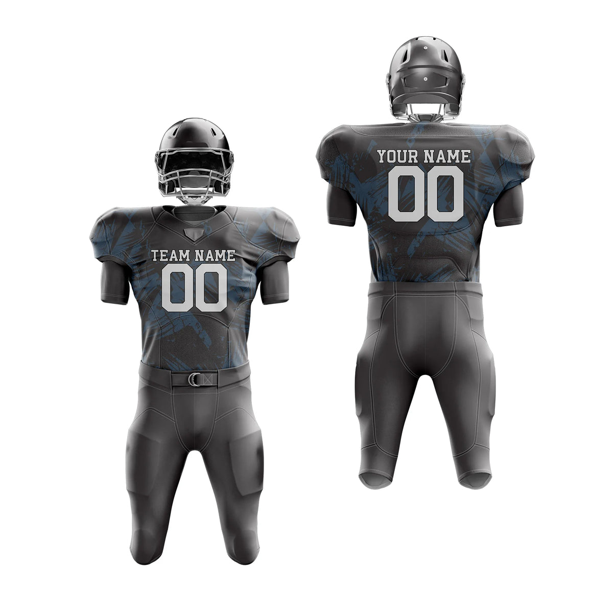 Custom Personalized D4 Drift Fashion American Football Jersey with Name, Number & Team Logo