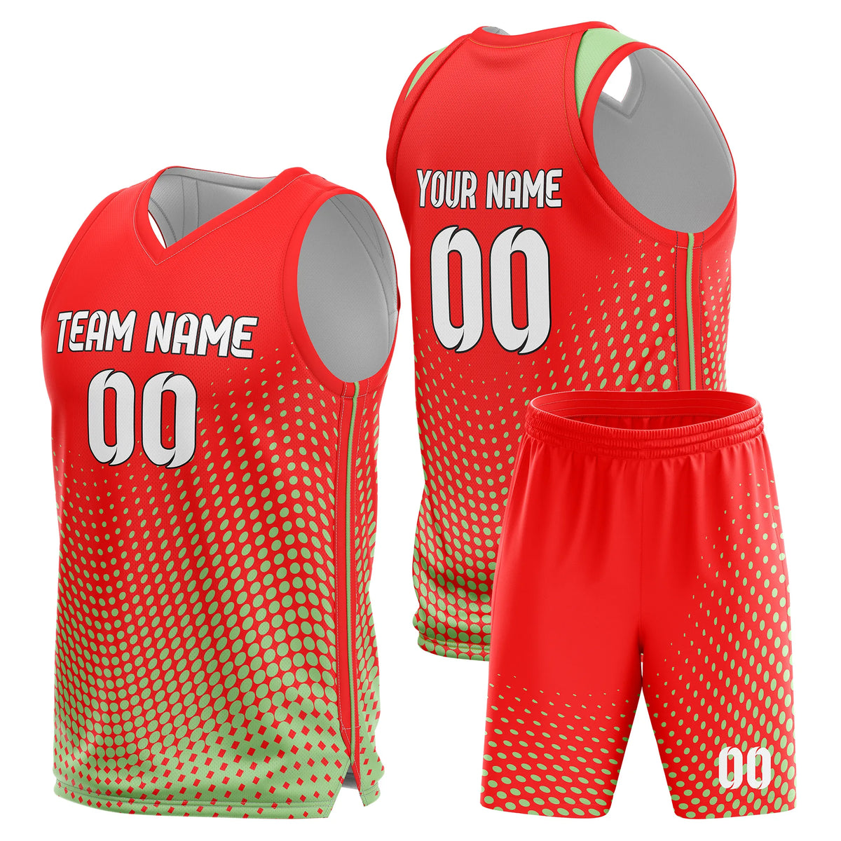 Custom Gradient Fashion Set Prime Gradient Sports Jersey Personalized Uniform with Name & Number