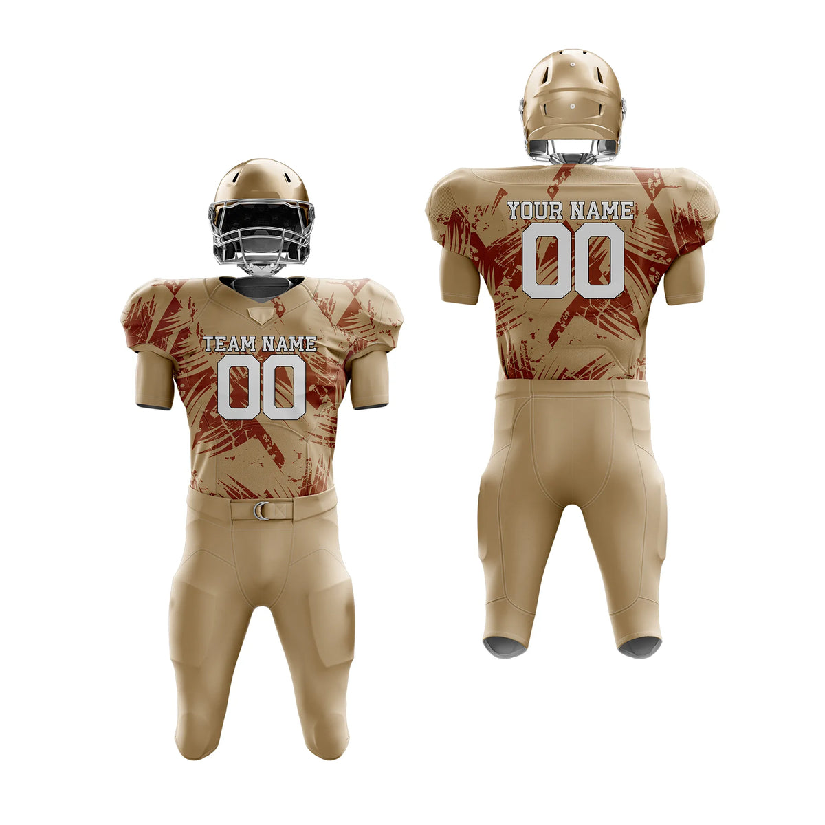 Custom Personalized D4 Drift Fashion American Football Jersey with Name, Number & Team Logo