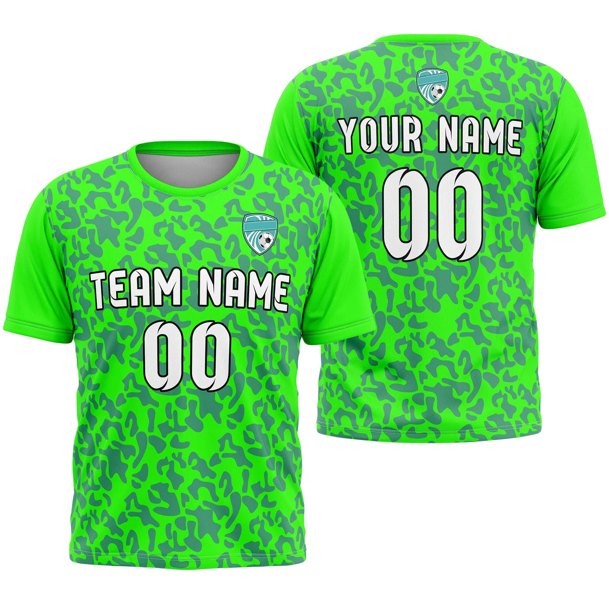 Custom Camo D5 Soccer Jersey Personalized Football Uniform with Name & Number