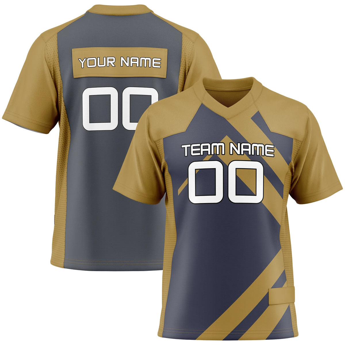 Custom Classic Style D5 Flag Football Jersey Personalized Uniform with Name & Number