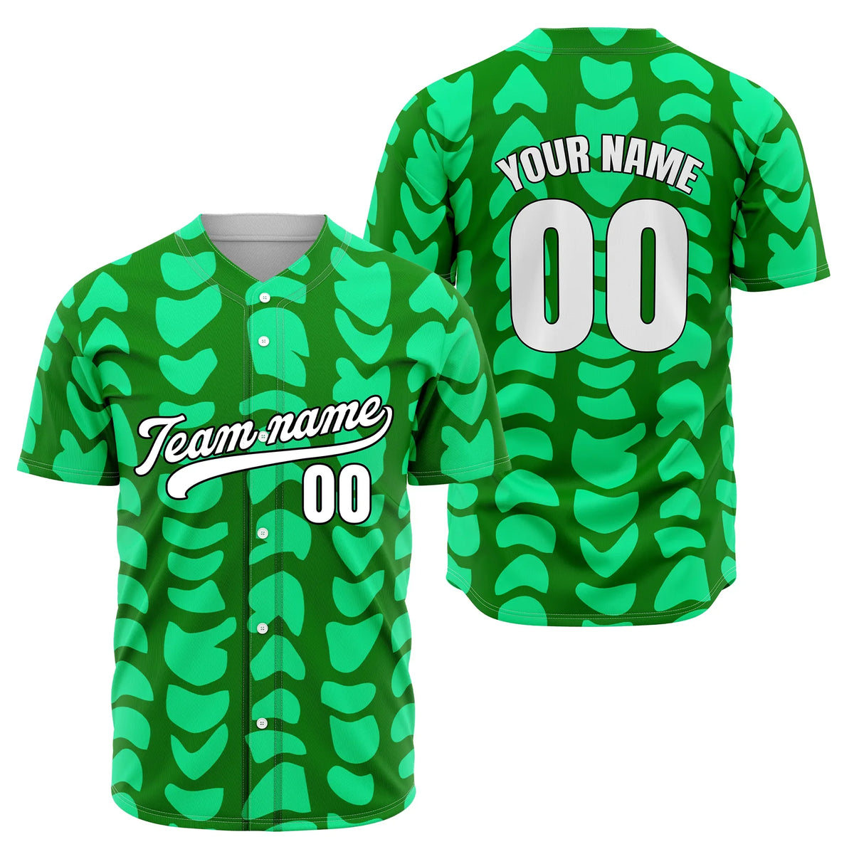 Custom Savage Spots Baseball Sports Jersey Personalized Uniform with Name & Number