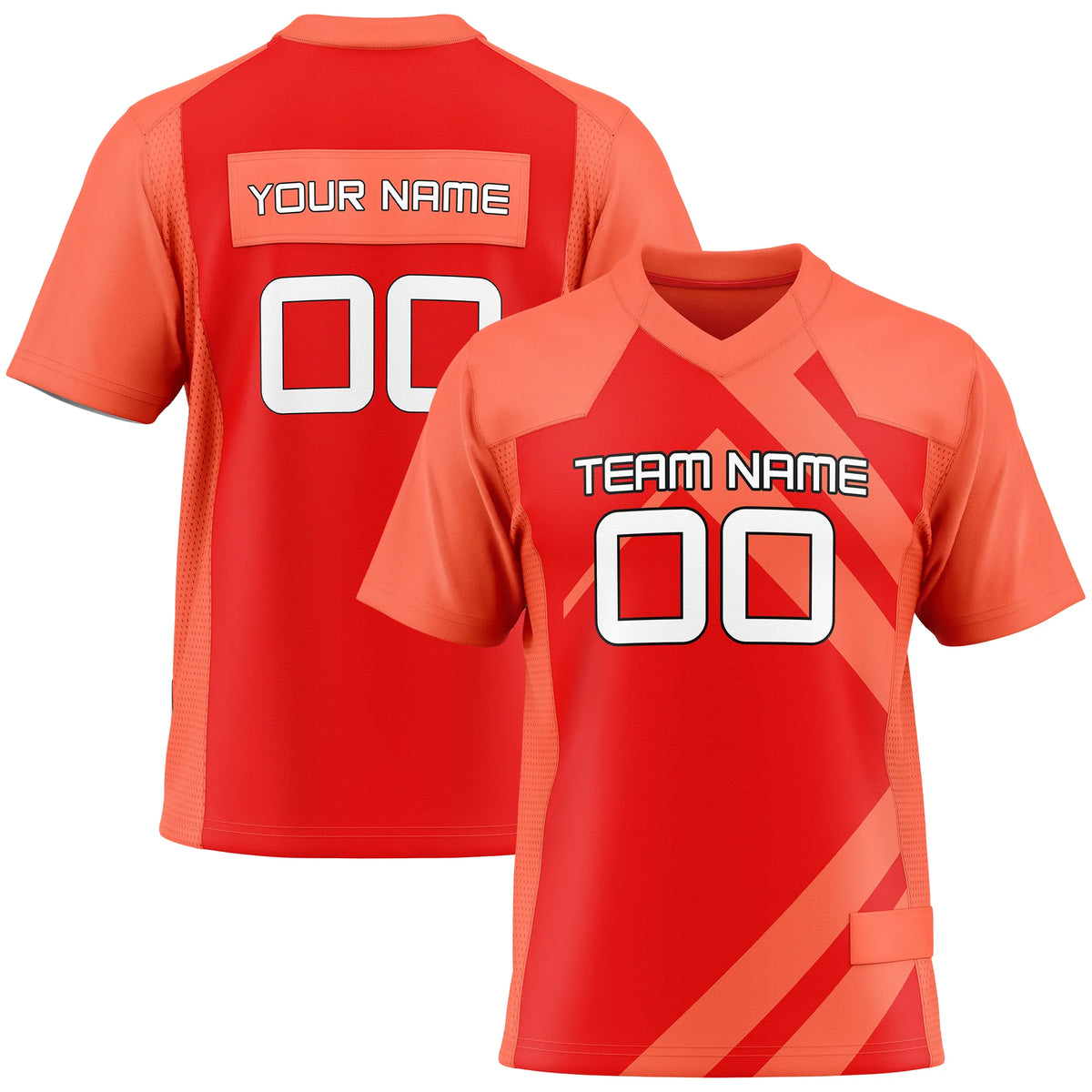 Custom Classic Style D5 Flag Football Jersey Personalized Uniform with Name & Number