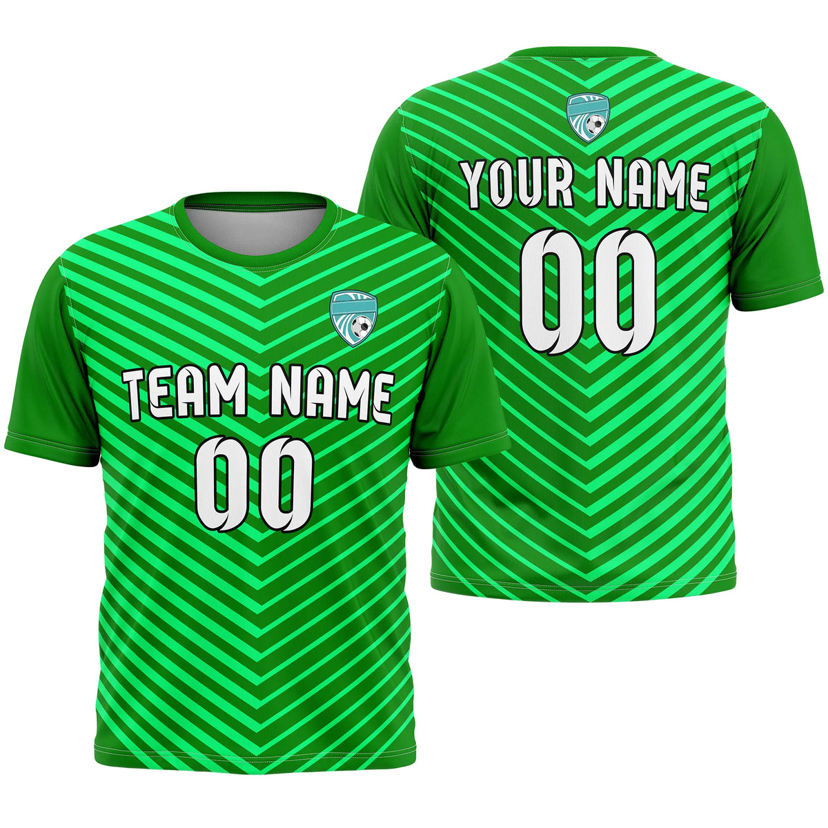 Custom Strip Fashion D5 Soccer Jersey Personalized Football Uniform with Name & Number