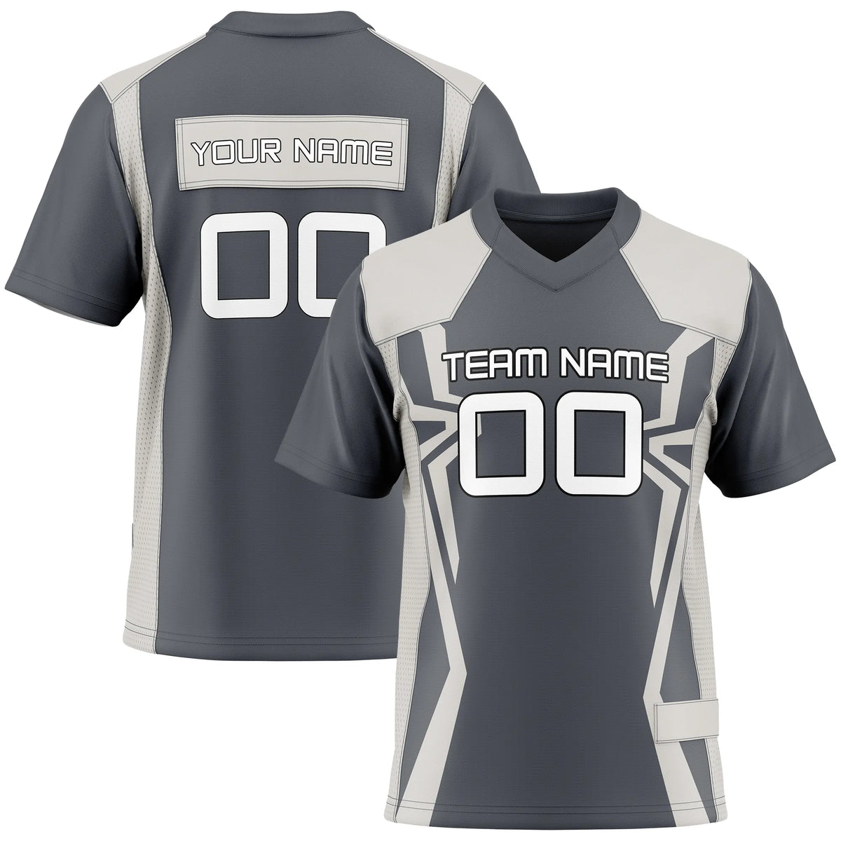 Custom Classic Style D4 Flag Football Jersey Personalized Uniform with Name & Number