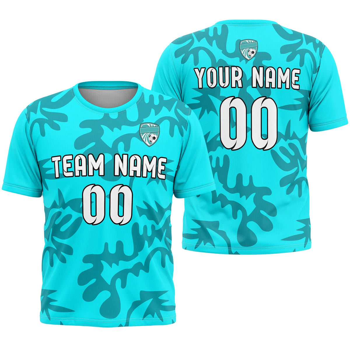 Custom Graffiti Pattern D4 Soccer Jersey Personalized Football Uniform with Name &amp; Number