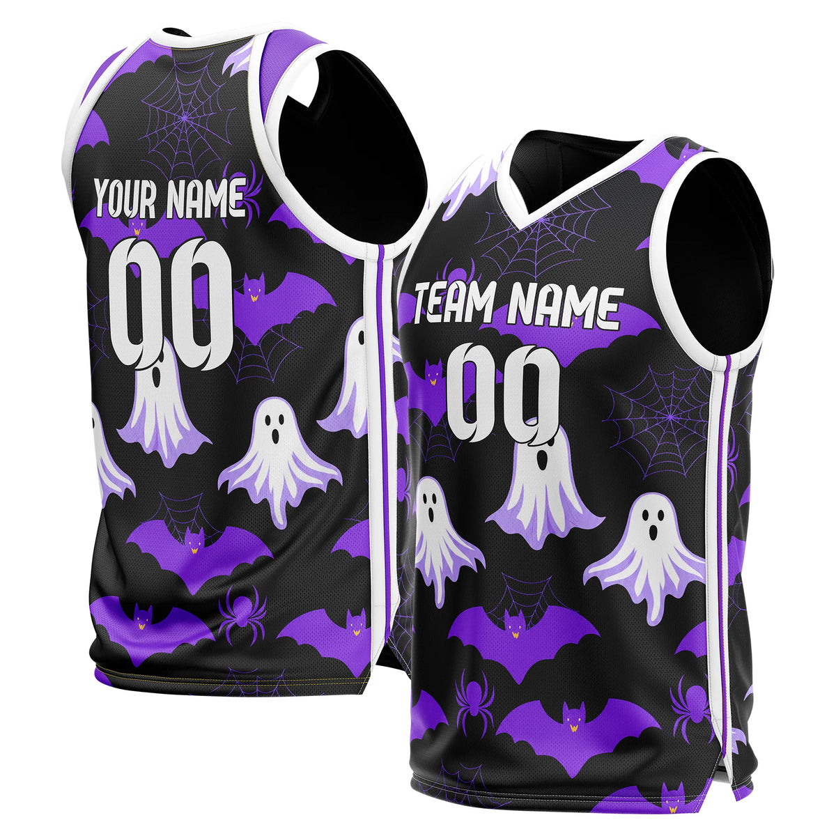 Custom Basketball Spookwing Sports Jersey Personalized Uniform with Name &amp; Number