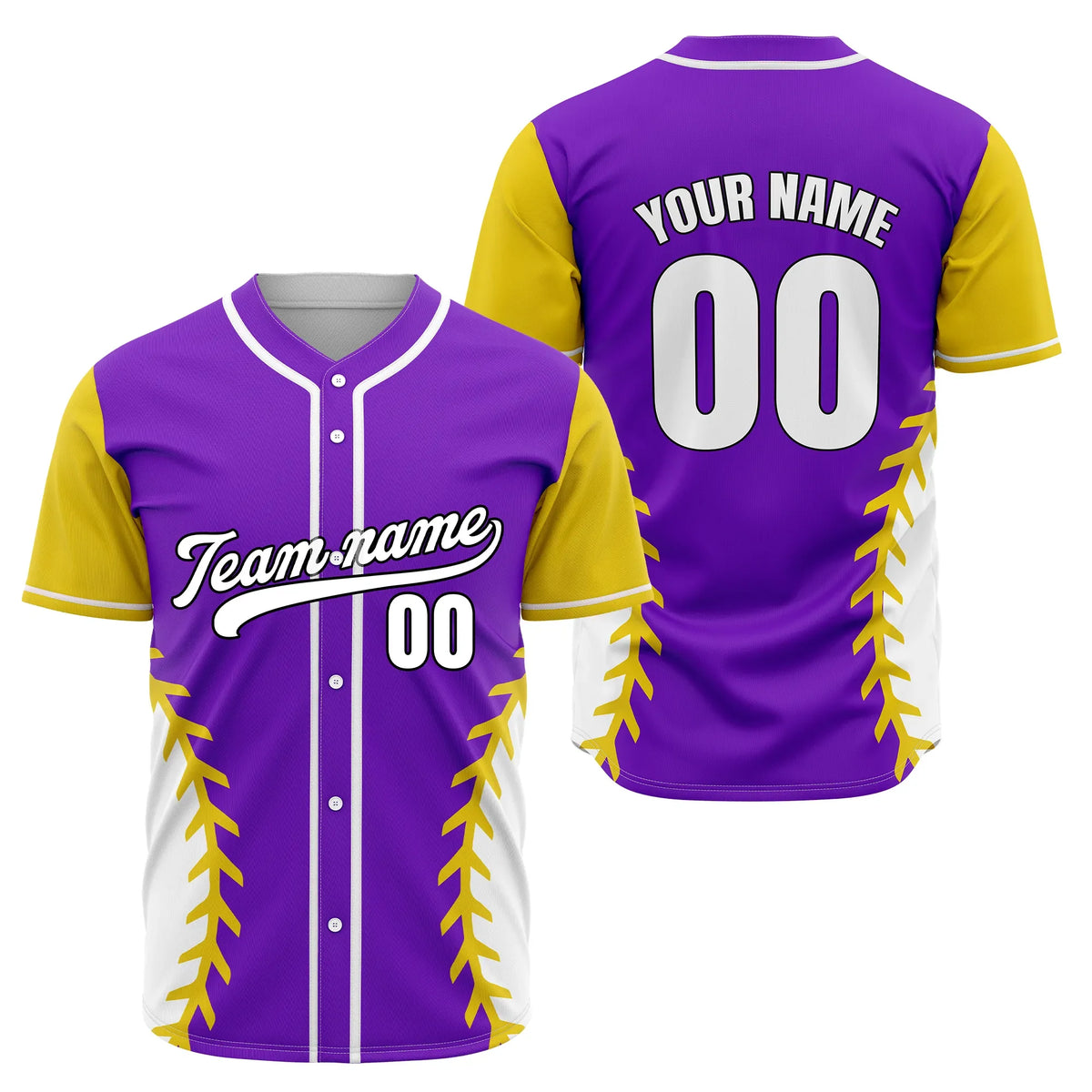 Custom Arc Line Baseball Sports Jersey Personalized Uniform with Name & Number