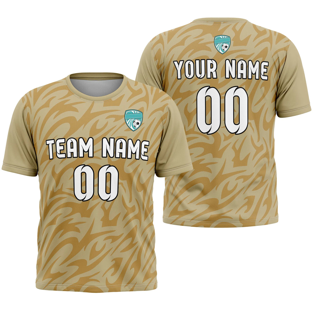 Custom Camo D3 Soccer Jersey Personalized Football Uniform with Name & Number