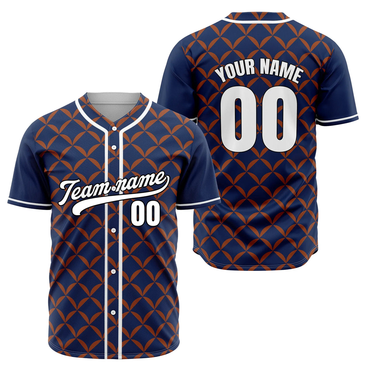 Custom Crystal Grid Baseball Sports Jersey Personalized Uniform with Name & Number