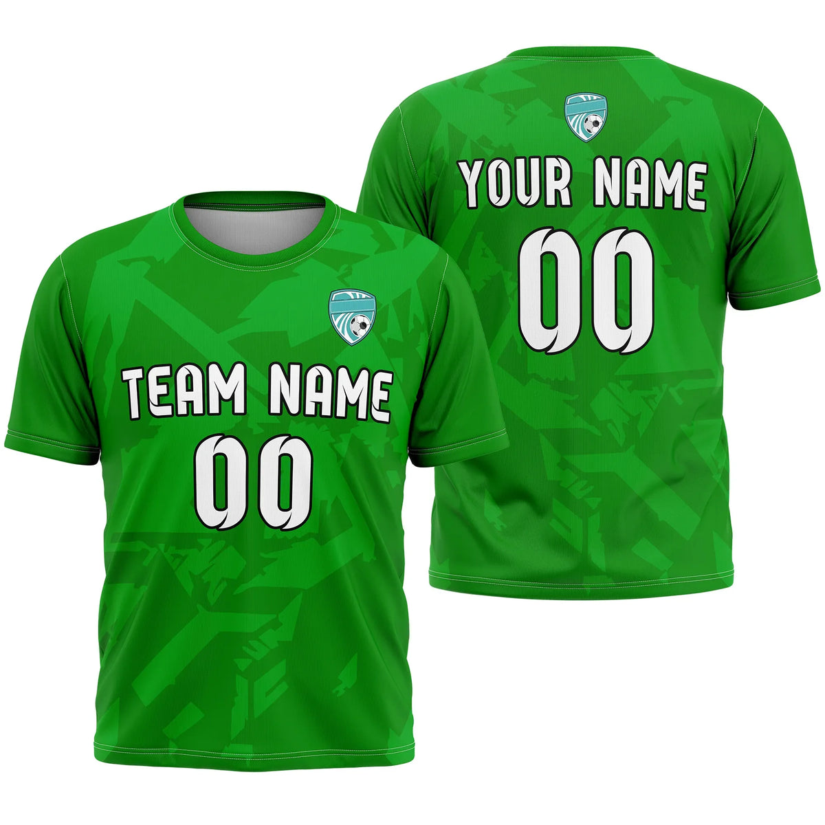 Custom Graffiti Pattern D2 Soccer Jersey Personalized Football Uniform with Name & Number