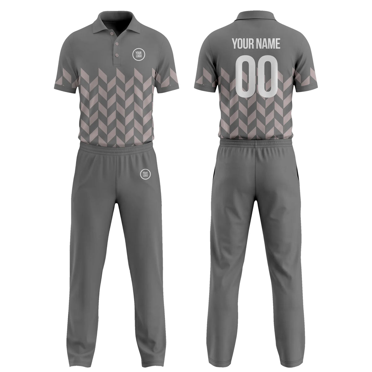 Custom Personalized D5 Color Block Cricket Kit with Name, Number & Team Logo