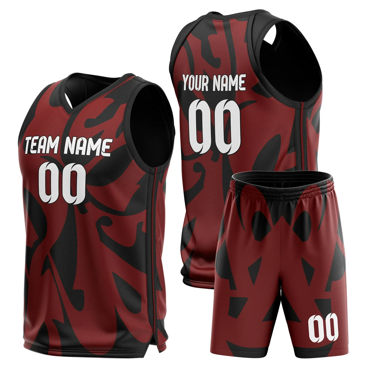 Custom Graphti Pattern Sets Graffiti Rush Sports Jersey Personalized Uniform with Name & Number