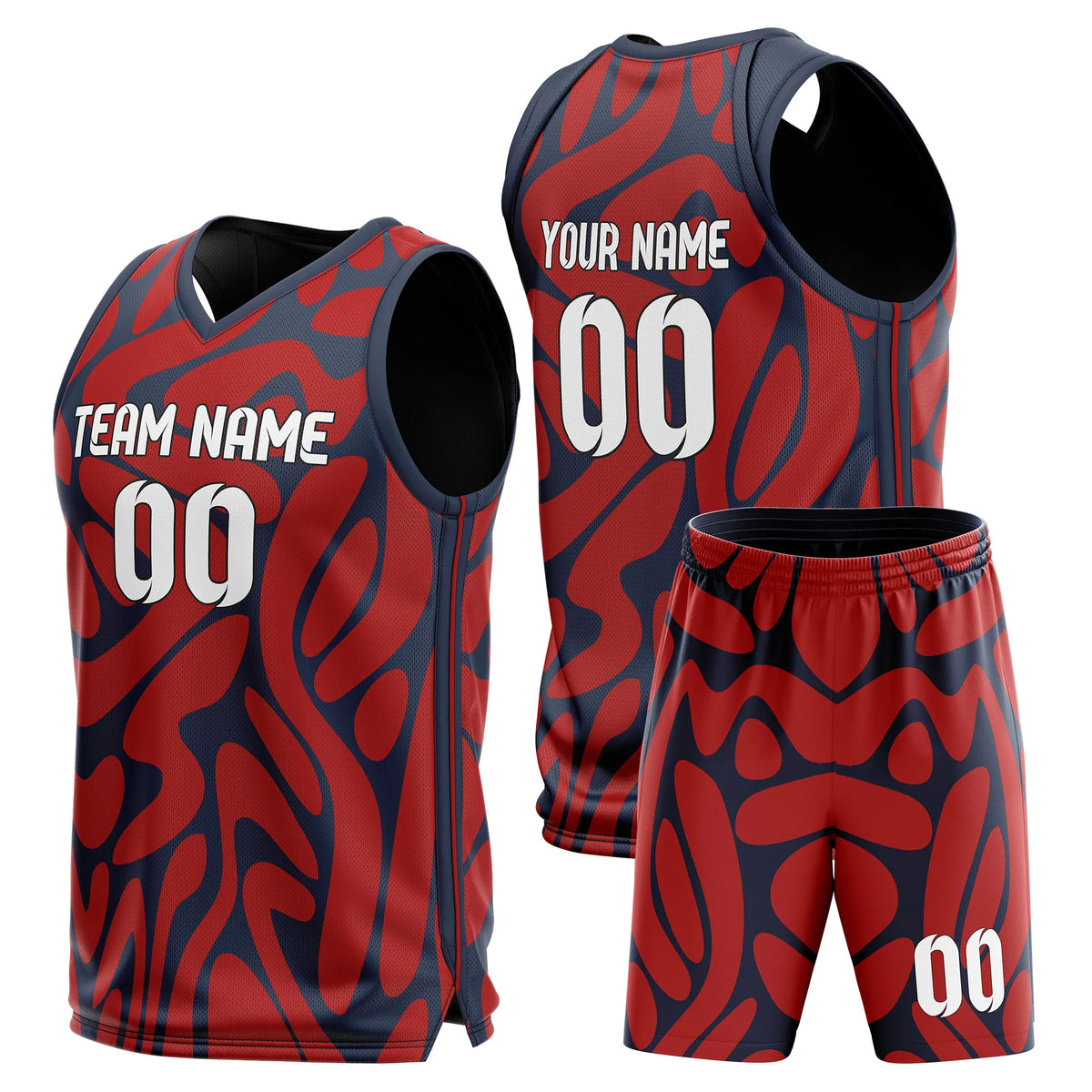 Custom Graphti Pattern Sets Prime Safari Sports Jersey Personalized Uniform with Name & Number