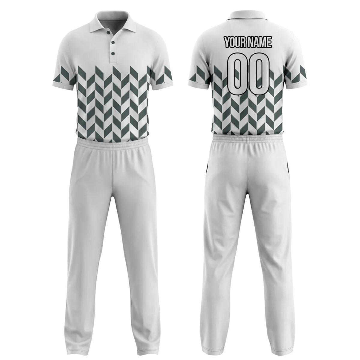 Custom Personalized D5 Color Block Cricket Kit with Name, Number & Team Logo