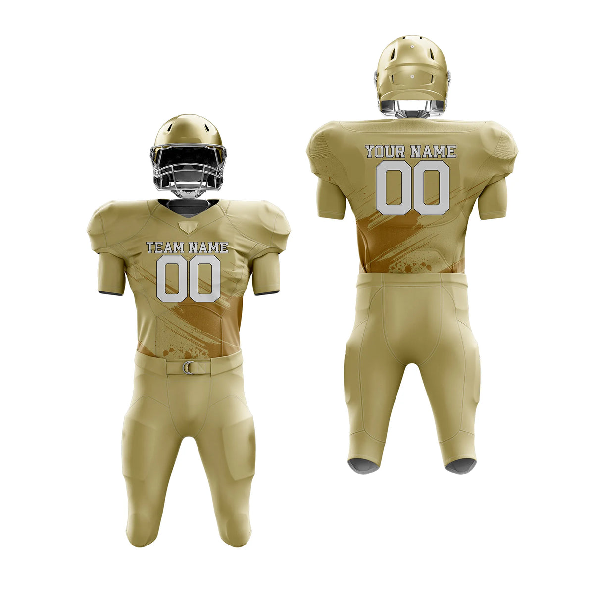 Custom Personalized D2 Drift Fashion American Football Jersey with Name, Number & Team Logo