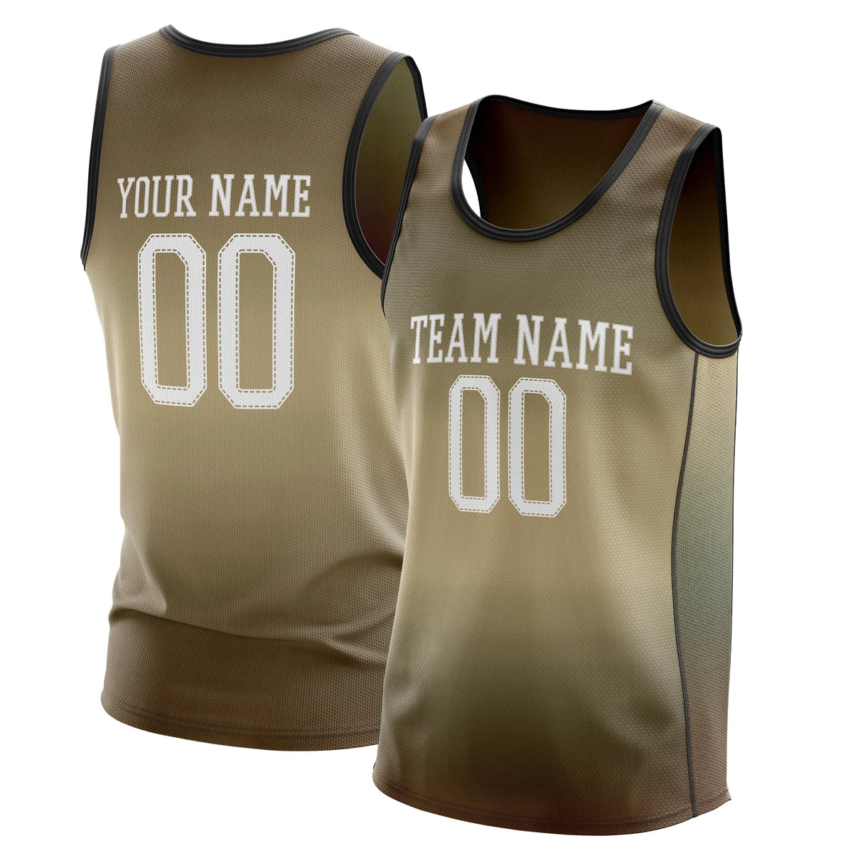 Custom Gradient fashion top Victory Fade Sports Jersey Personalized Uniform with Name &amp; Number