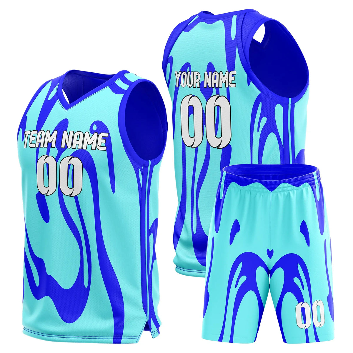 Custom Graphti Pattern Sets Giraffe Strike Sports Jersey Personalized Uniform with Name & Number