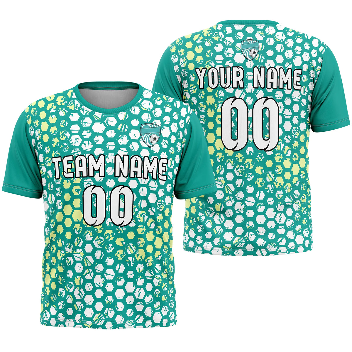 Custom R-Full Pattern D1 Soccer Jersey Personalized Football Uniform with Name & Number