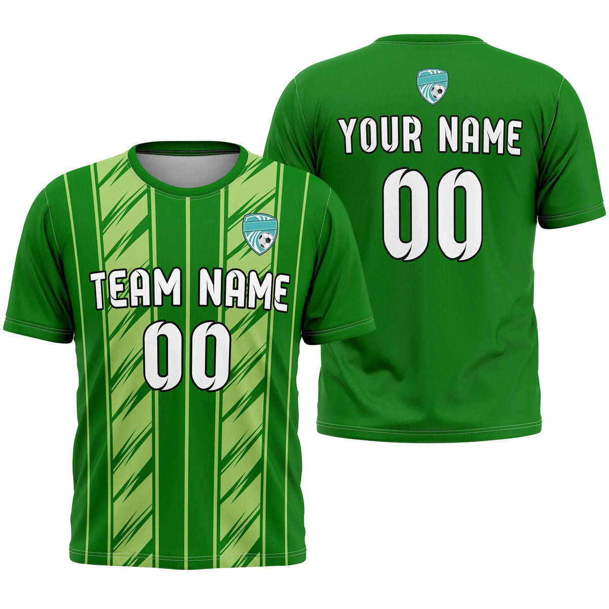 Custom Strip Fashion D2 Soccer Jersey Personalized Football Uniform with Name & Number